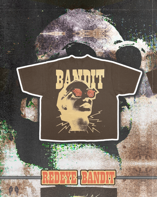 RED EYE BANDIT, OVERSIZED TEE